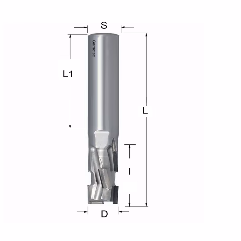 Diamantfrees PCD Z2+2 Nesting D=16mm L=86mm I=25mm (6 PCD+1 HM) · 142.160.61