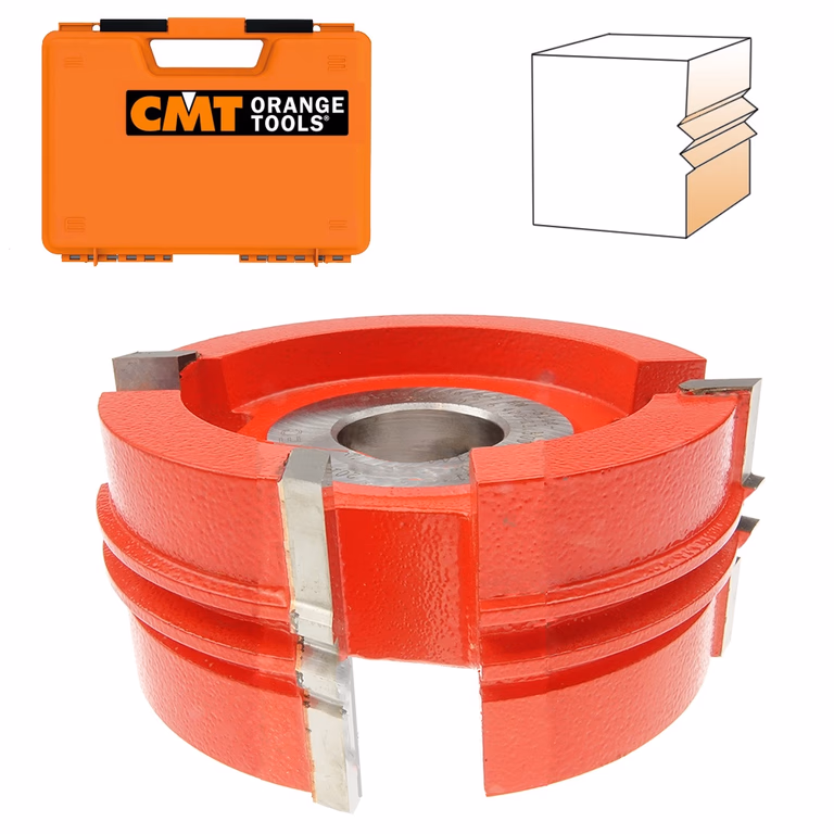 Korte driehoekverlijmfrees in HW D=140mm B=30mm Hd=5mm Z3 · TE503.01.30.Z3