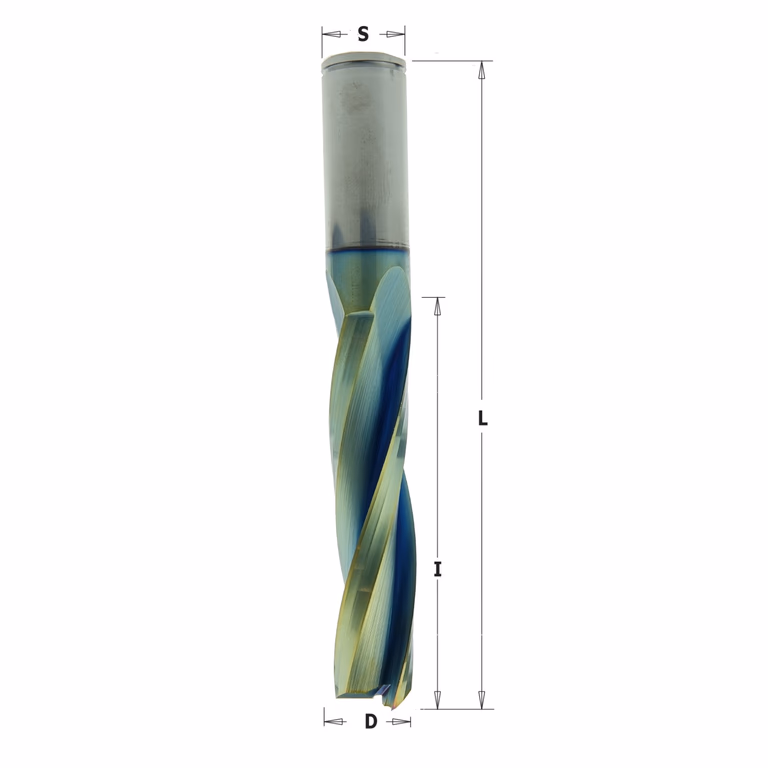 Positieve spiraalfrees, HWM + coating D=20mm S=20mm L=100mm I=52mm · 193.200.41