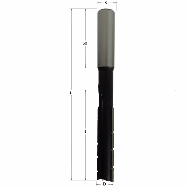 Langgatboor, links D=19mm S=16mm L=170mm I=115mm