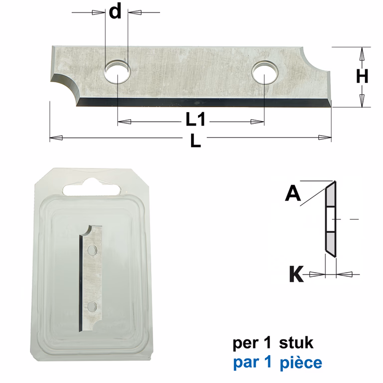 HWM Profielmes voor bossingfrees art. 05102 L=50mm · 790.502.202