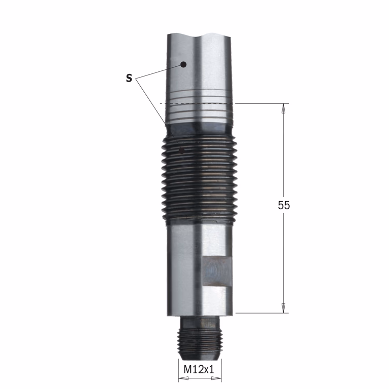 Conische schacht voor verwisselbare koppen S=MK2/20x14f.x1