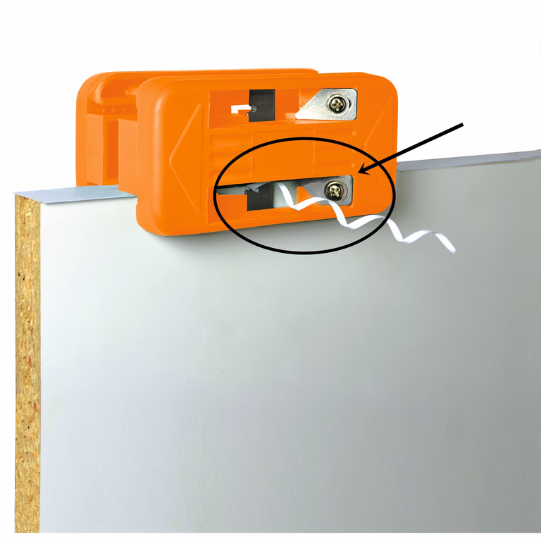 Wisselmessen voor dubbele kantensnijder