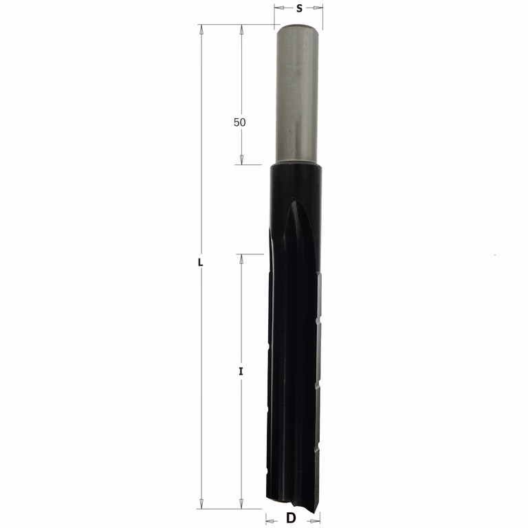 Langgatboor, links D=20mm S=13mm L=175mm I=120mm