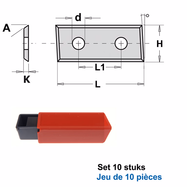 HWM wisselmessen 48.3mm (per 10 st.) · 790.483.12