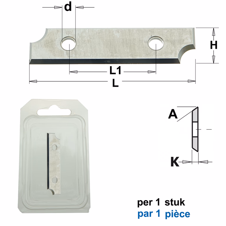 HWM Profielmes voor bossingfrees art. 05102 L=50mm · 790.502.201