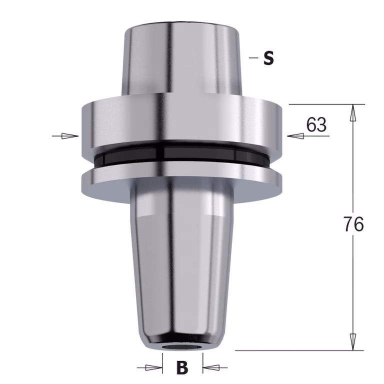 Krimphouder HSK B=12mm