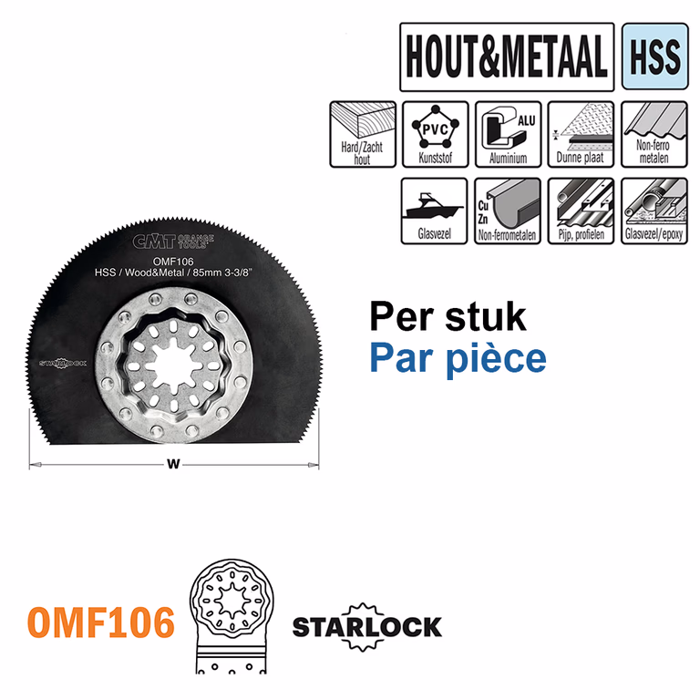 Rond zaagblad 85mm · OMF106-X1