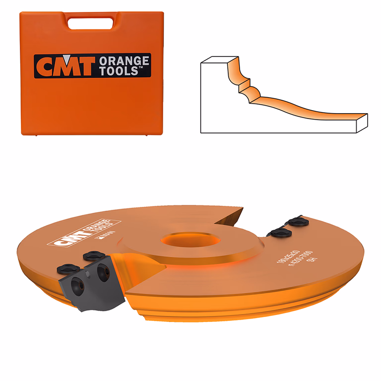 Bossingfrees met WPL messen (in speciale alu. legering ) B=40mm Hd=60mm