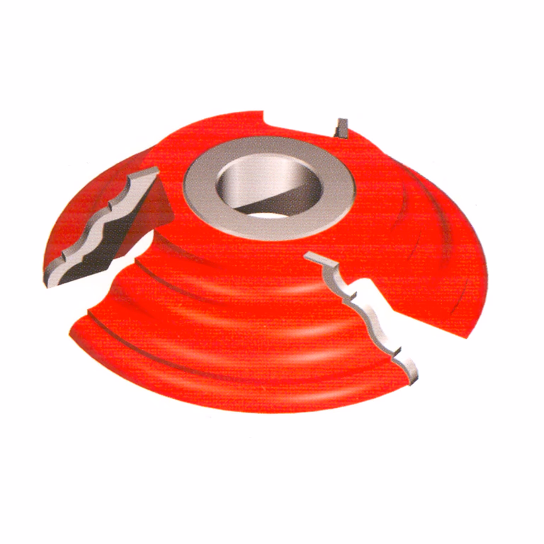 Kruishout profielfrees met gebraseerde plaketten in HW B=30mm Hd=65mm · TE107.02.30