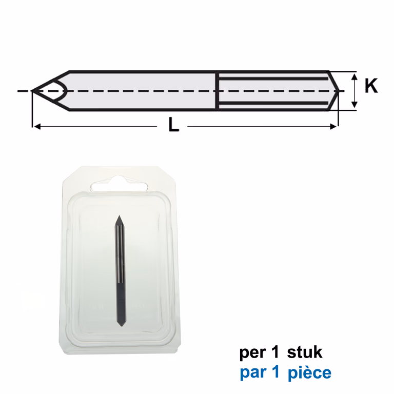 Speciale messen (per 1 st.) L=33,5mm K=3mm