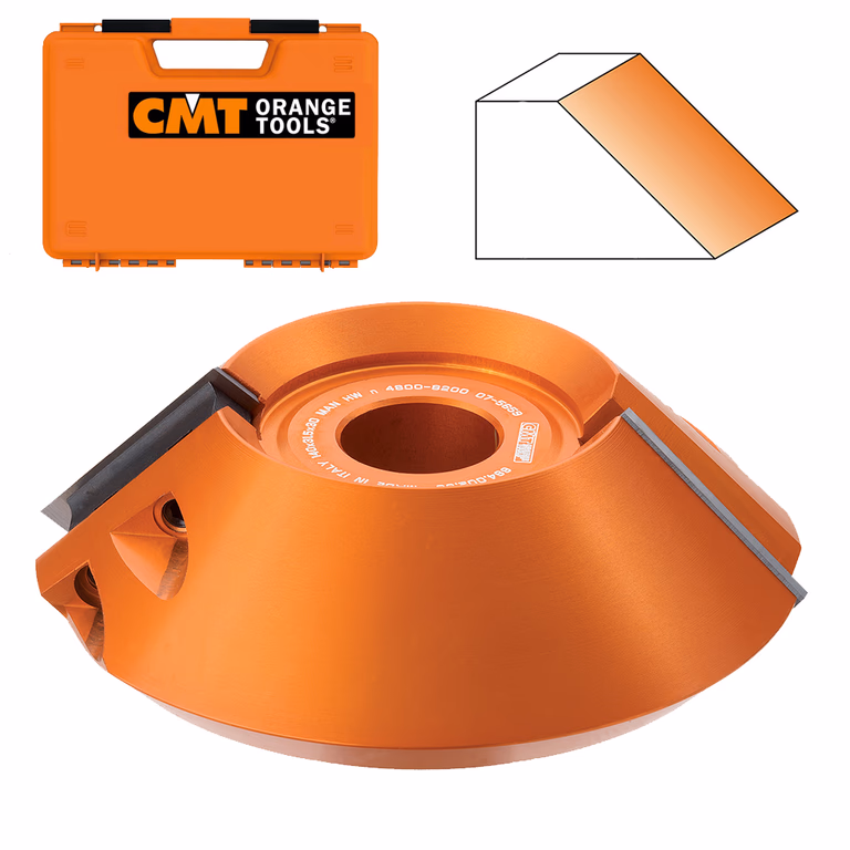45 ° schuine frees in WPL-messen D=150mm B=30mm
