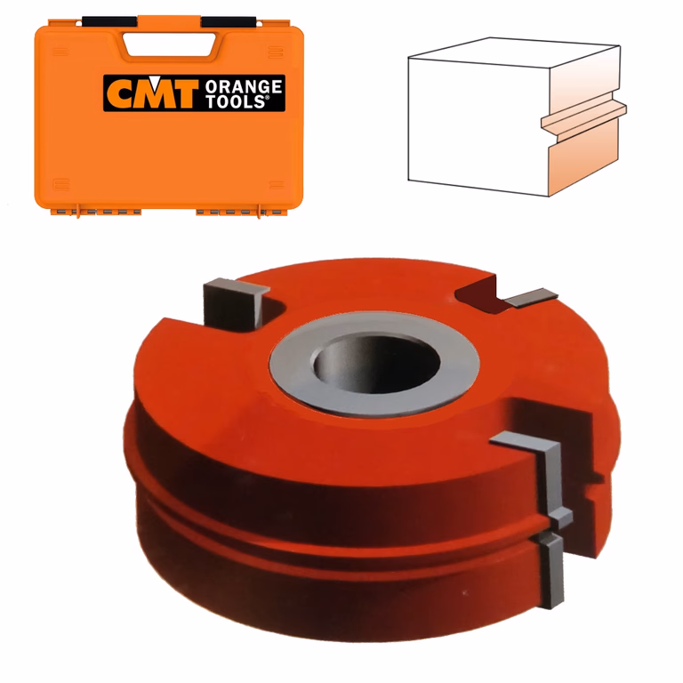 Korte driehoekverlijmfrees in HW D=140mm B=30mm Hd=5mm Z3 · TE503.02.30.Z3