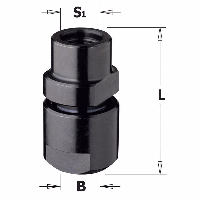 Spantanghouders (van draadaansluiting naar kolfaansluiting) S=M12x1 L=38mm