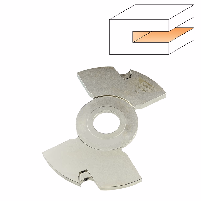 Tussenleg groeffrees D=160mm B=30mm Hd=32mm Z2 · 02106.160.08.30