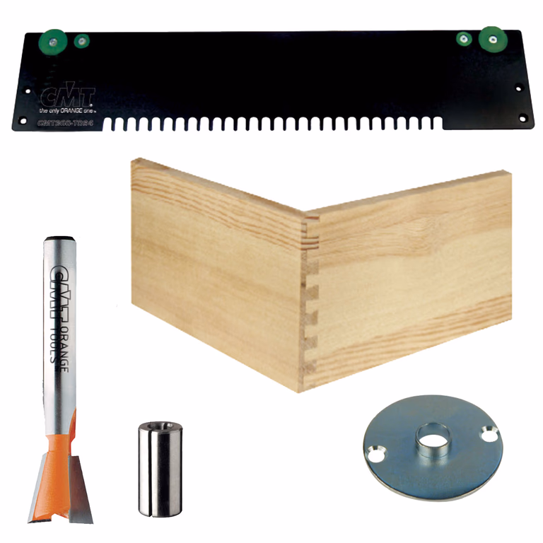 Mini halfverzonken zwaluwstaartmal SET · CMT300-T064-SET