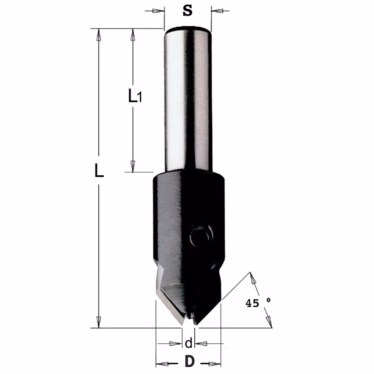 Verzinker, rechts D=16mm S=10mm L=55mm · 521.035.11