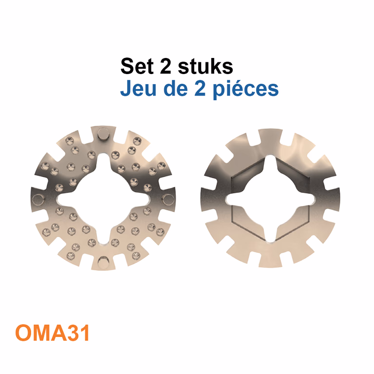 Universele adapter voor de multi-tool bladen op uw machine
