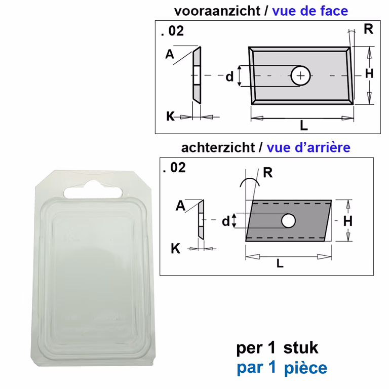 Schuin HWM mes (per 1 st.) · 790.160.15.02