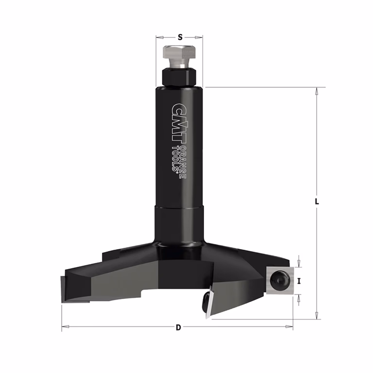Vlakfrees met WPL messen D=100mm S=20mm L=90mm L1=50mm
