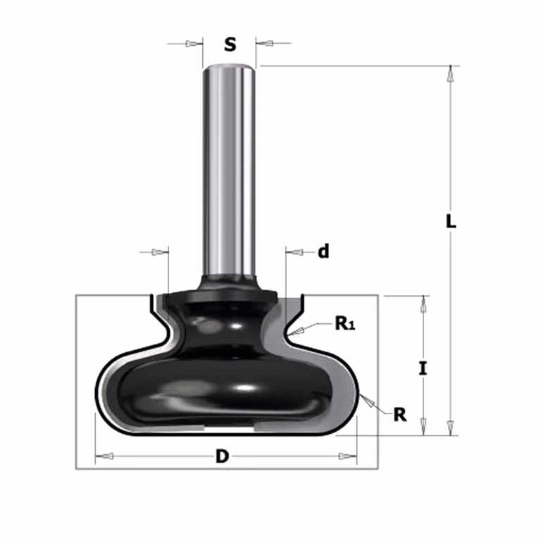 Handgreepfrees (contractor), HW D=38,1mm L=55,4mm I=20,7mm R=6mm