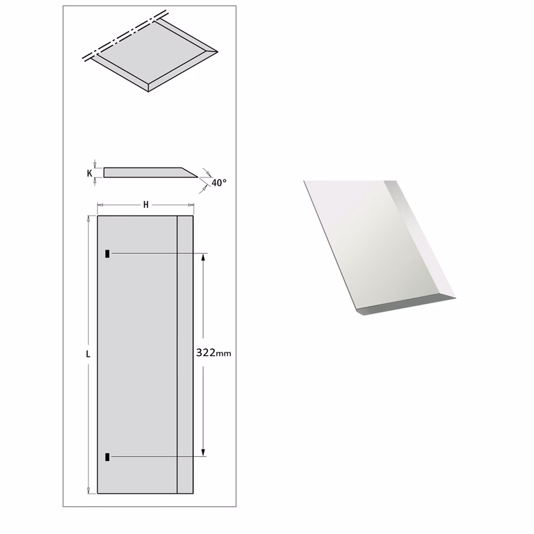 Schaafmes 18% 410x30x3 · 792.410.30.ROJEK