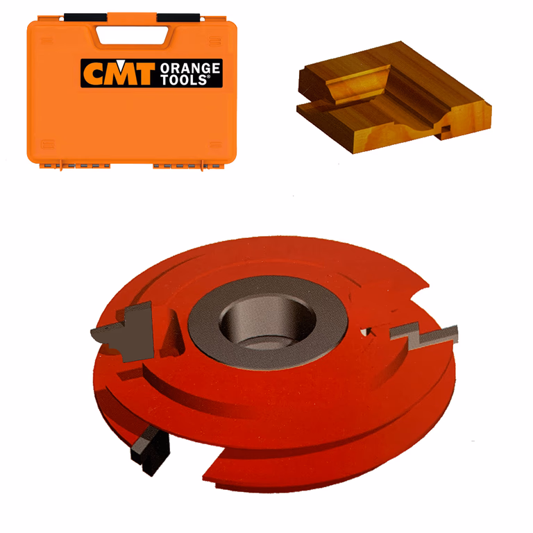 2-delige profiel en conterprofielfrees · TE124.C.50