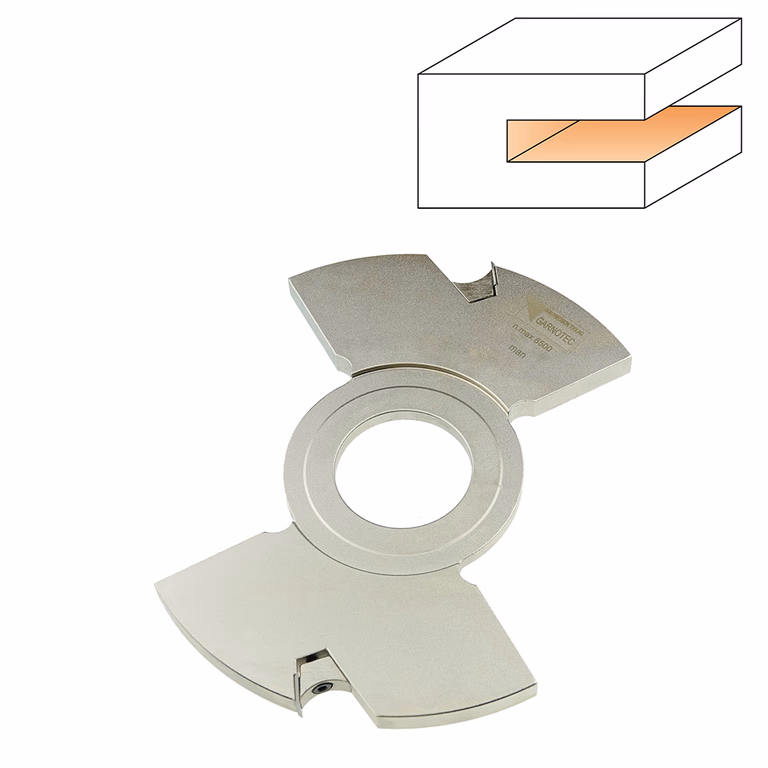 Tussenleg groeffrees D=200mm B=50mm Hd=65mm Z2 · 02106.200.15.00