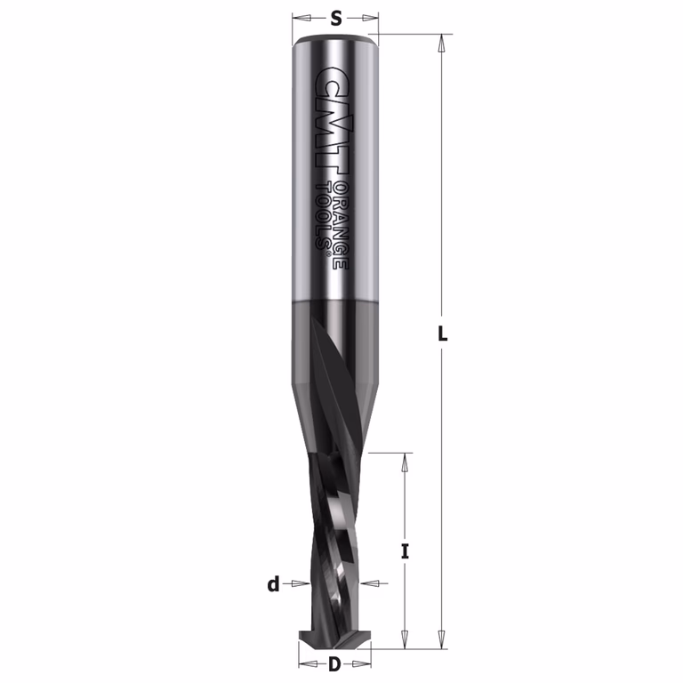 HWM groeffrees voor Clamex-P D=9,8mm S=12mm