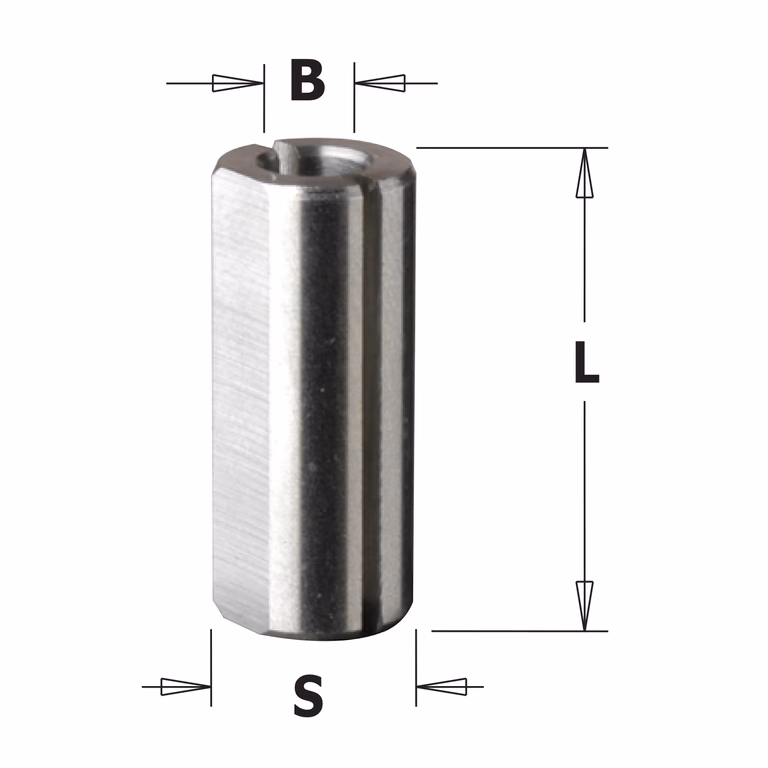 Adapter voor HWM boren B=2mm · 365.020.00