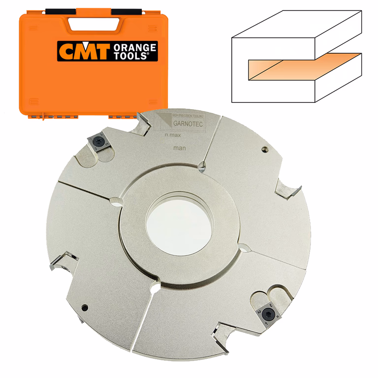 Verstelbare groeffrees D=250mm B=50mm Hd=57mm Z3+3 · 02105.250.08.50