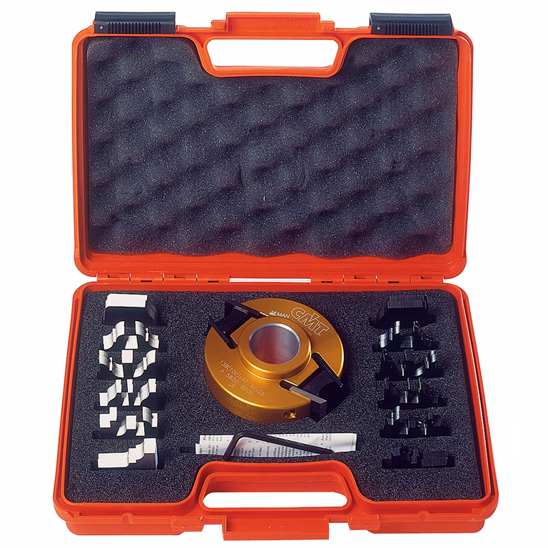 7-delige profielfreesset (MAN) D=100mm B=35mm Hd=22,5mm