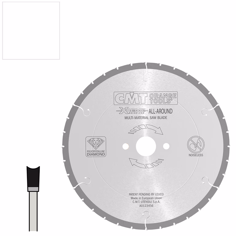Allround diamantzaagblad voor diverse materialen D=190mm B=30mm K=2,5mm Z24